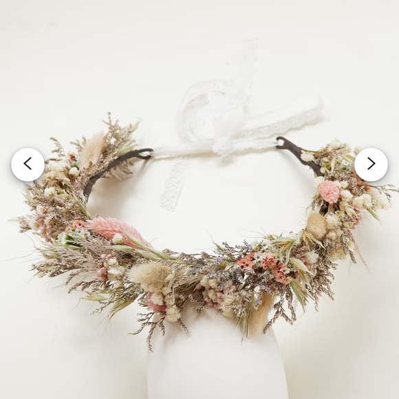 Floral Boho Hair Crown - Picture 1 of 2
